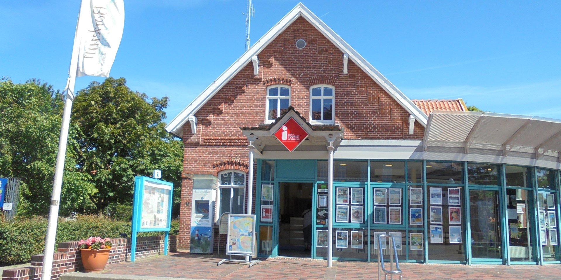 Tourist-Information Borkum Außenansicht, © Jeelka de Buhr