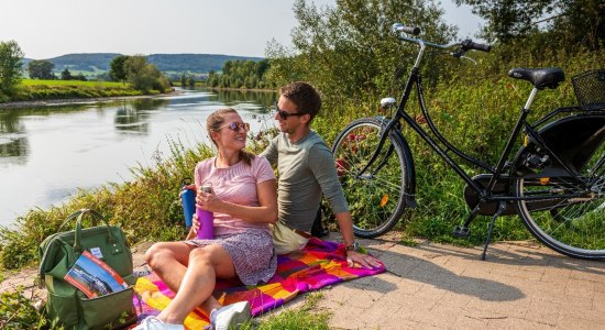 Picknick an der Weser, © Markus Tiemann