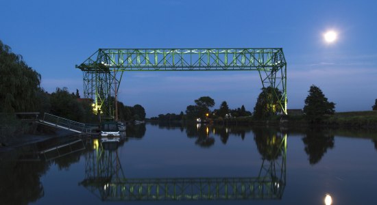 Schwebefähre Osten-Hemmoor, © OsteFoto / Karl-Heinz Brinkmann