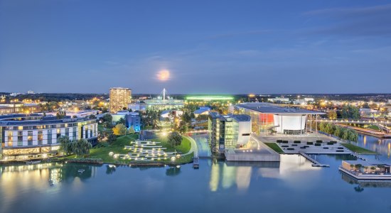 Autostadt Übersicht, © Autostadt Wolfsburg / Klaus Bossemeyer