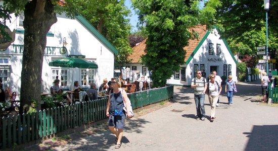 Ortskern des Hauptortes auf Spiekeroog, © Ostfriesland Tourismus GmbH / www.ostfriesland.de