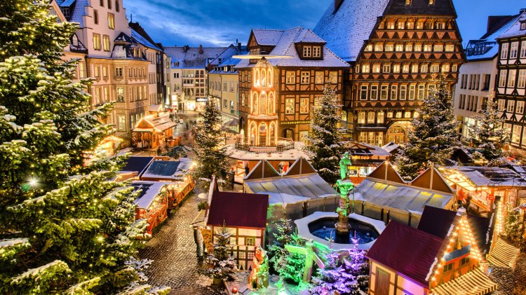 Weihnachtsmarkt Hildesheim, © Fotolia / Mapics