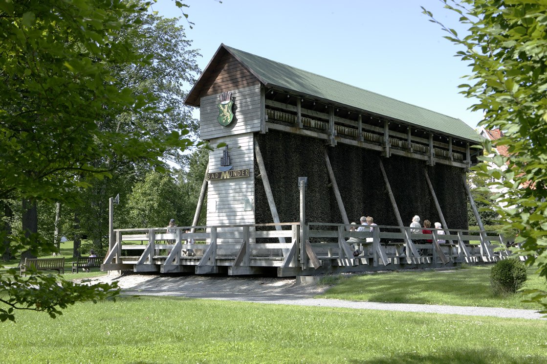 Außenansicht des Gradierwerks in Bad Münder, © GeTour GmbH / Ulf Salzmann