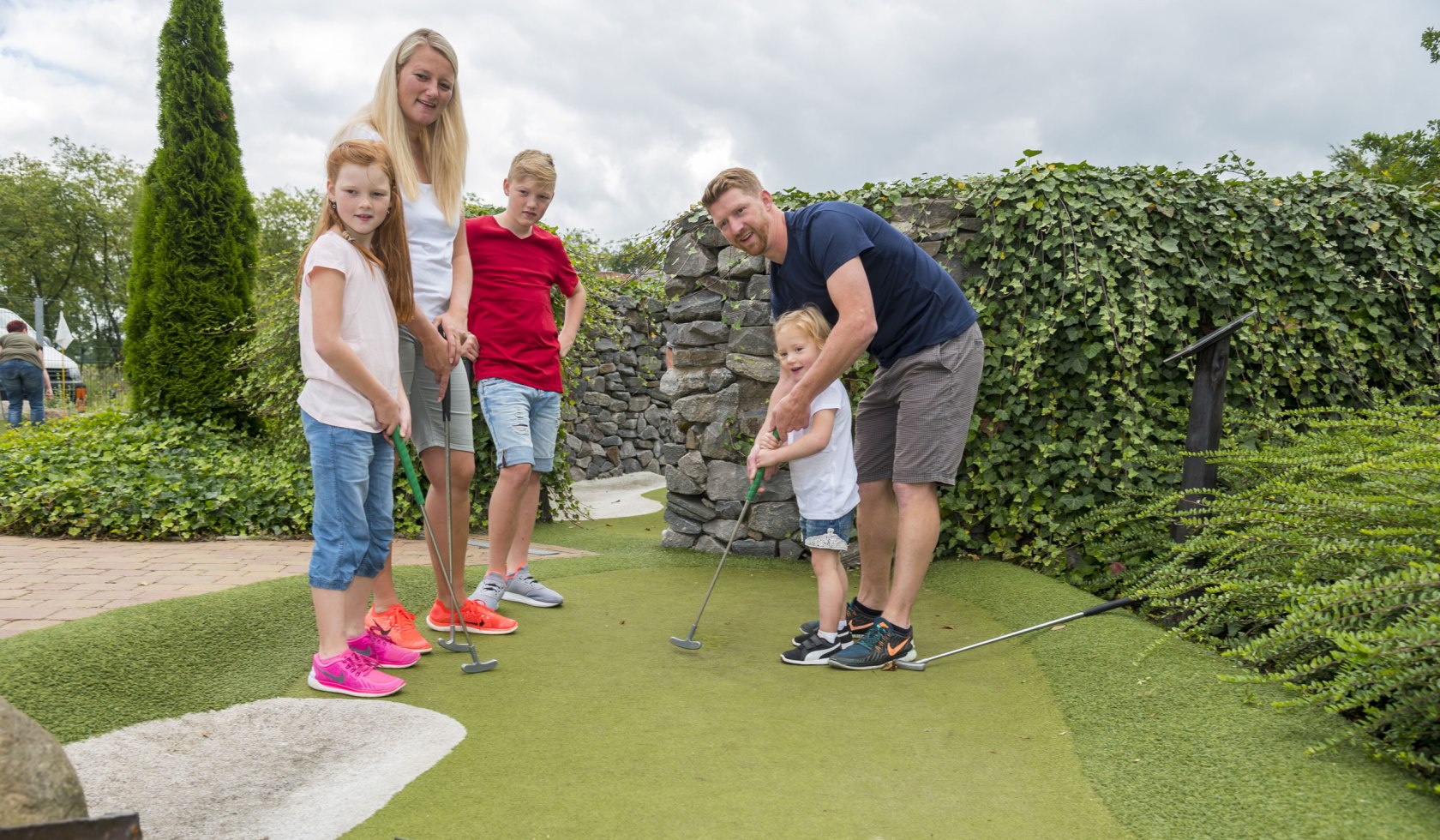 Adventure Golf im Freizeitpark Schloss Dankern, © Ferienzentrum Schloss Dankern GmbH & Co. KG