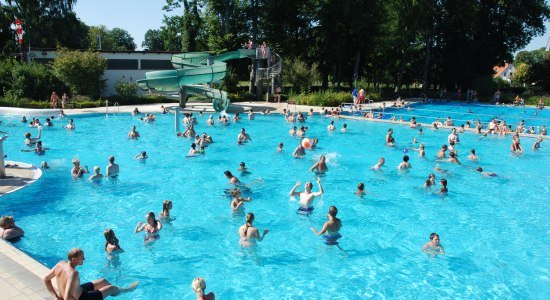 Freibad in Hunteholz, © DümmerWeserLand Touristik / Marc Krempig