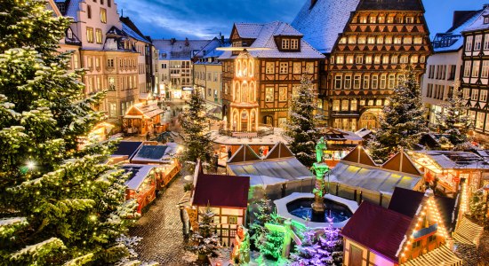 Weihnachtsmarkt Hildesheim, © Fotolia / Mapics